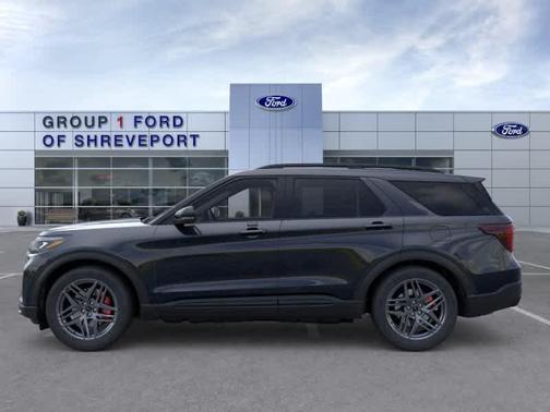 Agate Black Metallic 2026 Ford Explorer ST