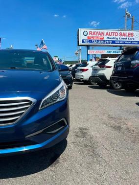 Lakeside Blue 2017 Hyundai SONATA SE