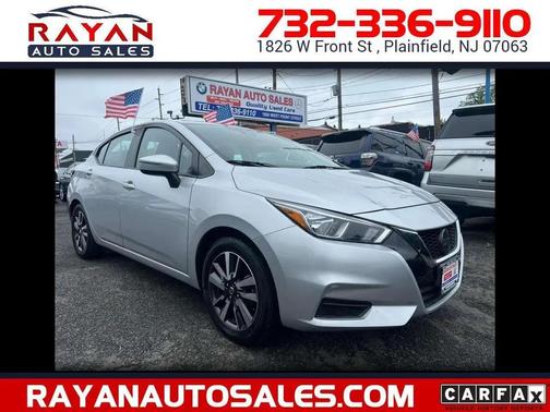 Gun Metallic 2021 Nissan Versa 1.6 SV