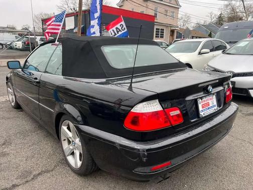 Black 2006 BMW 325 325Ci convertible