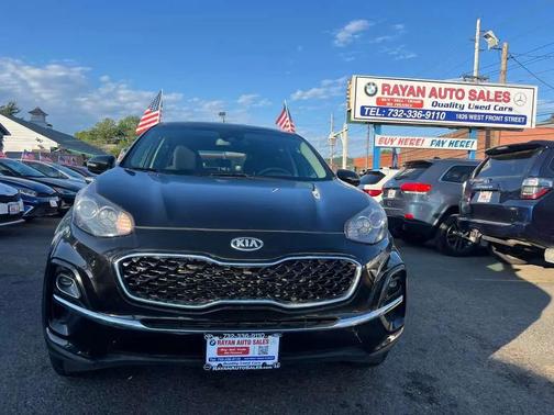 Black Cherry 2021 Kia Sportage LX