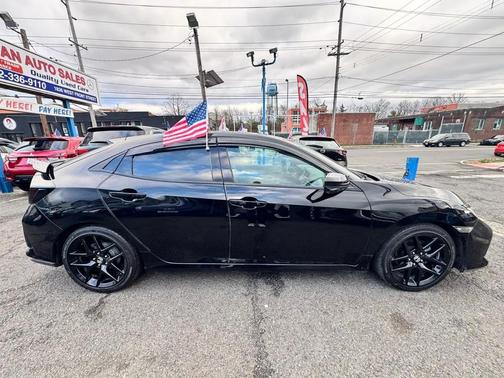 Gray 2018 Honda Civic EX