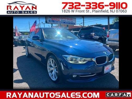 Blue 2016 BMW 328 xDrive
