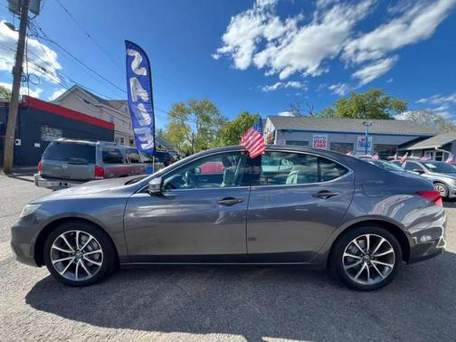 Modern Steel Metallic 2018 Acura TLX Base