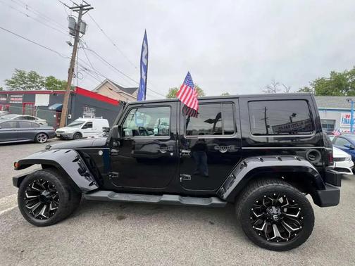 Black Clearcoat 2014 Jeep Wrangler Unlimited Sahara
