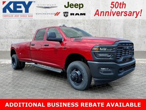Red 2026 RAM 3500 Tradesman
