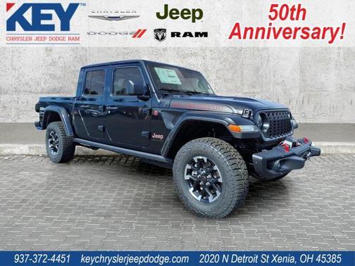 Black 2026 Jeep Gladiator Rubicon