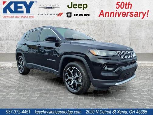 Black 2026 Jeep Compass Limited