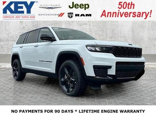 White 2025 Jeep Grand Cherokee L Laredo