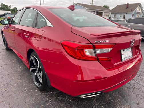 RED 2018 Honda Accord Sport