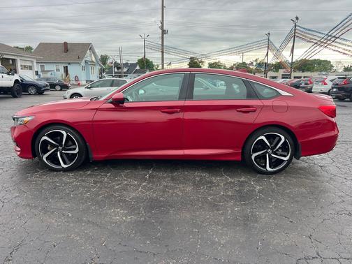 RED 2018 Honda Accord Sport