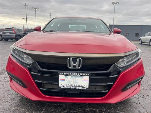 RED 2018 Honda Accord Sport