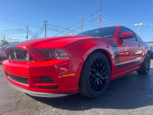 RED 2013 Ford Mustang Boss 302