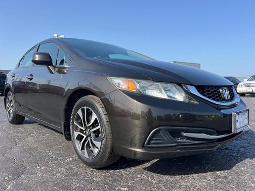 BROWN 2013 Honda Civic EX
