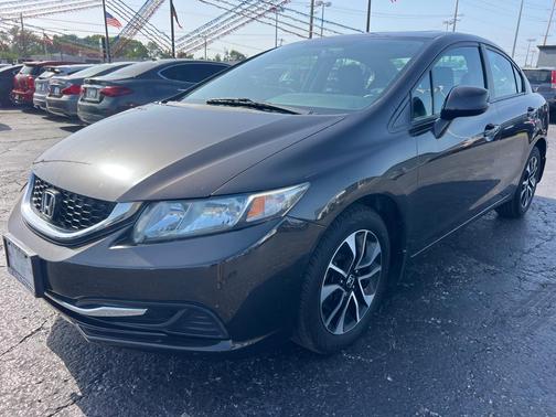 BROWN 2013 Honda Civic EX