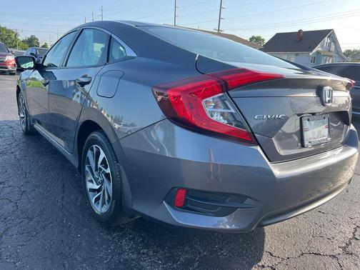 GRAY 2016 Honda Civic EX