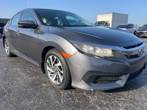 GRAY 2016 Honda Civic EX