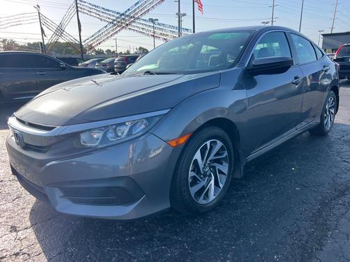 GRAY 2016 Honda Civic EX