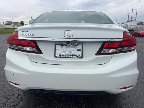 WHITE 2013 Honda Civic EX-L