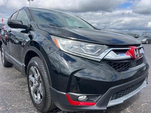 BLACK 2018 Honda CR-V EX