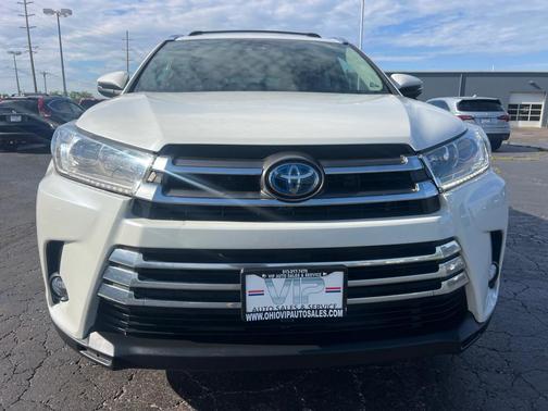 WHITE 2017 Toyota Highlander Hybrid Limited