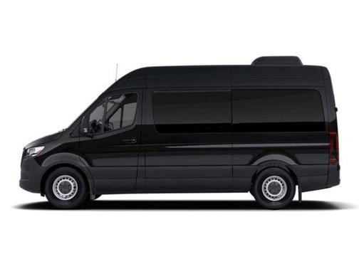 Obsidian Black Metallic 2026 Mercedes-Benz Sprinter 2500 144 WB Standard Roof Passenger