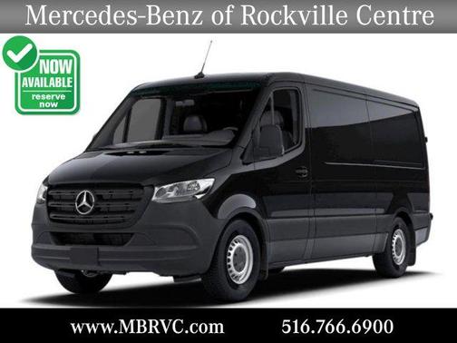 Obsidian Black Metallic 2026 Mercedes-Benz Sprinter 2500 Standard Roof