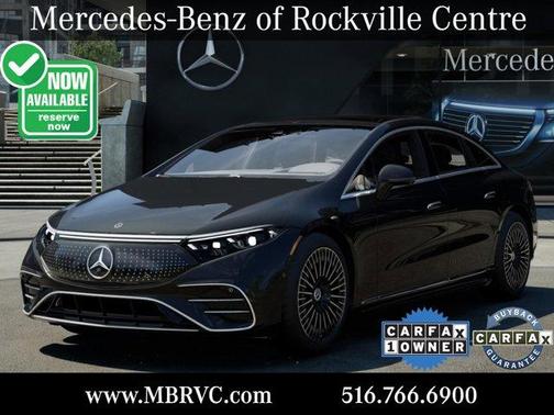 Obsidian Black Metallic 2023 Mercedes-Benz EQS 580 Base 4MATIC