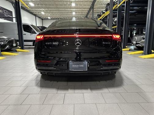 Obsidian Black Metallic 2023 Mercedes-Benz EQS 580 Base 4MATIC