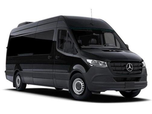 Obsidian Black Metallic 2026 Mercedes-Benz Sprinter 2500 High Roof