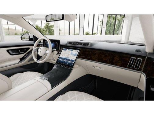 White 2023 Mercedes-Benz S-Class S 580 4MATIC