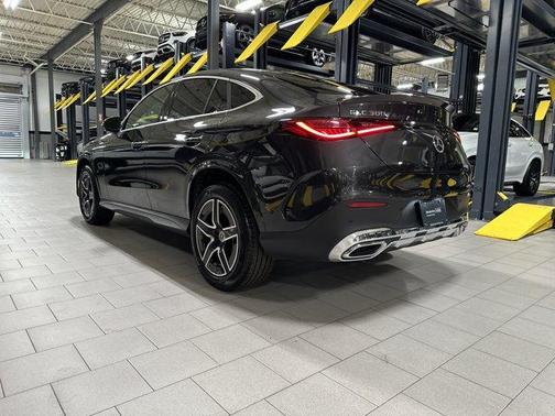 Graphite Gray Metallic 2025 Mercedes-Benz GLC 300 4MATIC Coupe