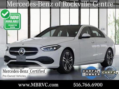 White 2022 Mercedes-Benz C-Class C 300 4MATIC