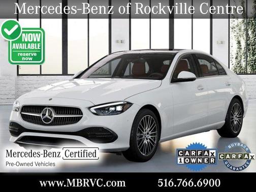 Polar White 2023 Mercedes-Benz C-Class C 300 4MATIC