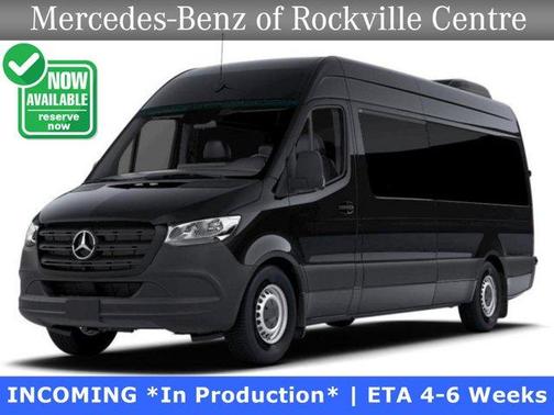 Obsidian Black Metallic 2026 Mercedes-Benz Sprinter 2500 High Roof
