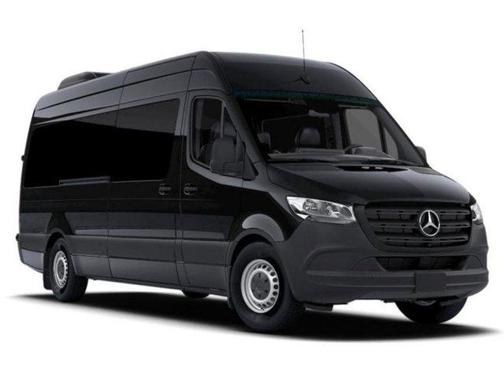 Obsidian Black Metallic 2026 Mercedes-Benz Sprinter 2500 High Roof