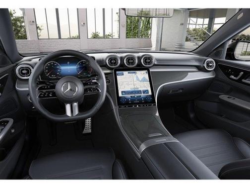 Gray 2023 Mercedes-Benz C-Class C 300 4MATIC