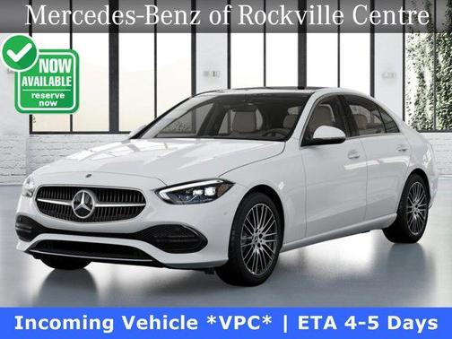 Polar White 2026 Mercedes-Benz C-Class C 300 4MATIC