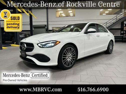 Polar White 2023 Mercedes-Benz C-Class C 300 4MATIC