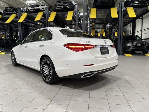 Polar White 2023 Mercedes-Benz C-Class C 300 4MATIC