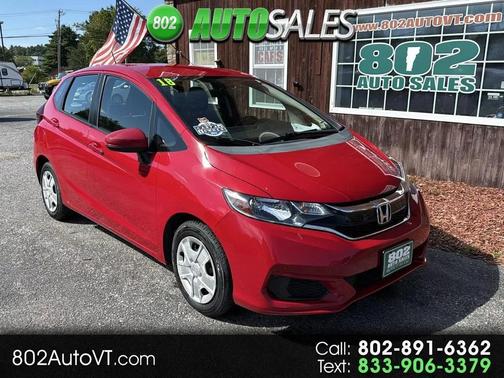 Milano Red 2018 Honda Fit LX