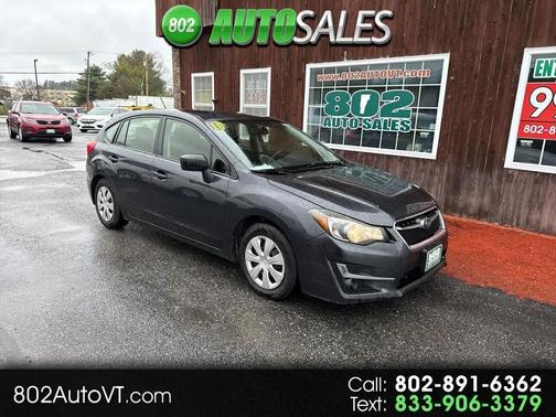 Dark Gray Metallic 2016 Subaru Impreza 2.0i