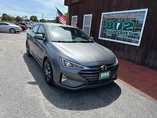 Machine Gray 2019 Hyundai ELANTRA SE