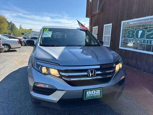 Lunar Silver Metallic 2018 Honda Pilot LX