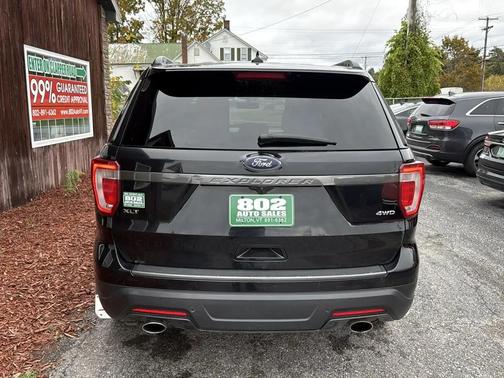 Shadow Black 2018 Ford Explorer XLT