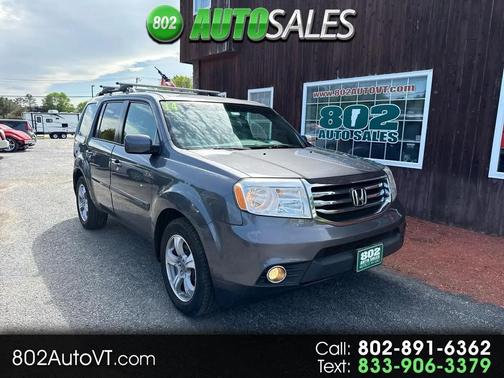 Modern Steel Metallic 2014 Honda Pilot EX-L
