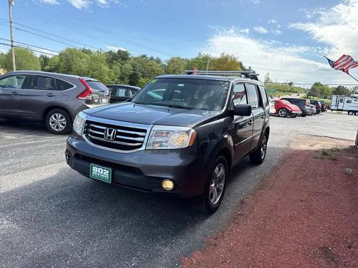 Modern Steel Metallic 2014 Honda Pilot EX-L