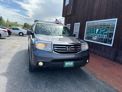 Modern Steel Metallic 2014 Honda Pilot EX-L