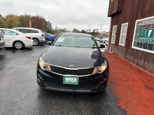 Ebony Black 2016 Kia Optima LX