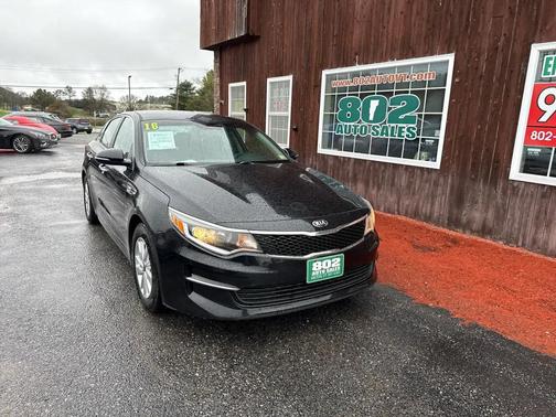 Ebony Black 2016 Kia Optima LX